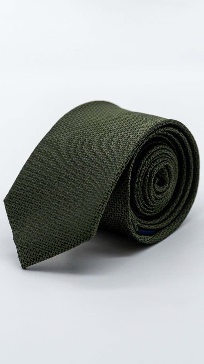 Gravata Skinny Verde Básica