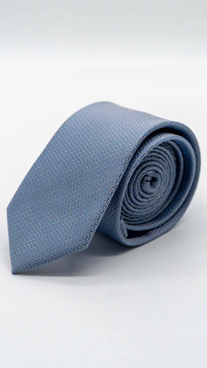 Gravata Skinny Azul Básica