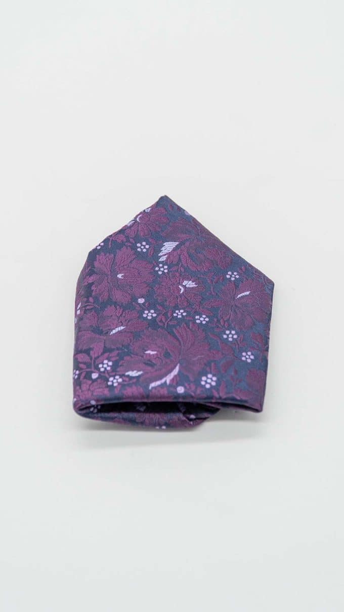 Lenço de Bolso Beringela